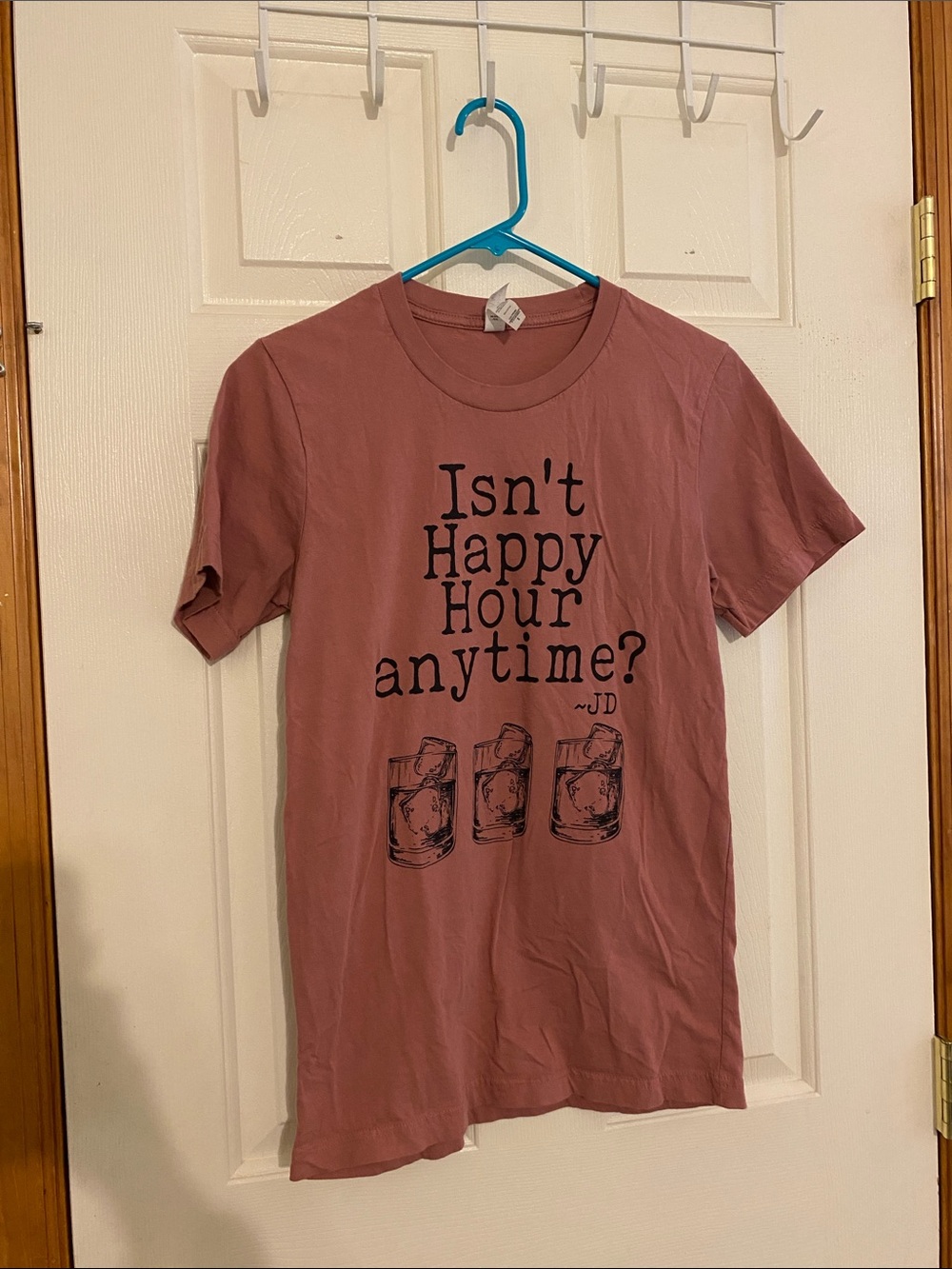 Bella Canvas Dusty Rose Crewneck Tee
